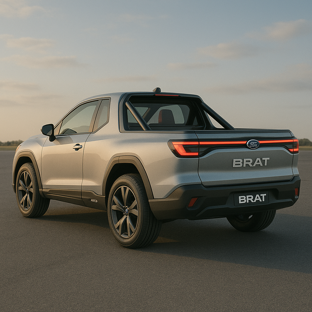 Artist rendering Subaru Brat