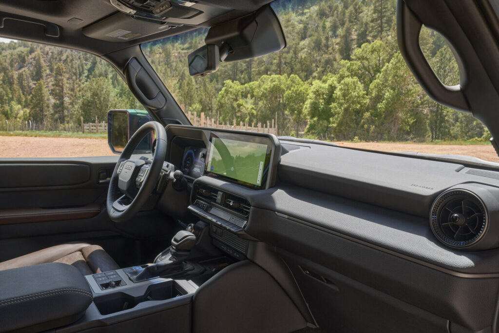 2025 Toyota Land Cruiser interior