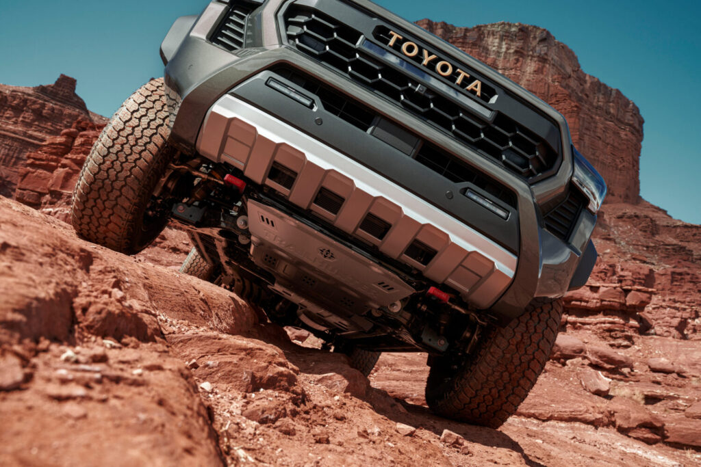 2025 Toyota Tacoma Trailhunter Rock Crawling