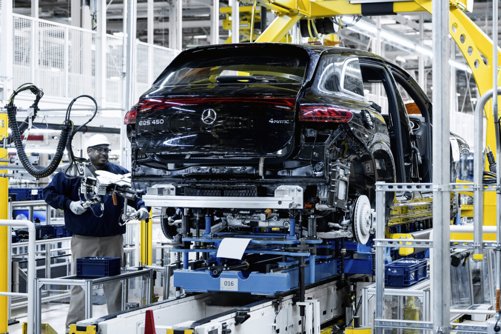 Mercedes manufacturing facility in Alabama