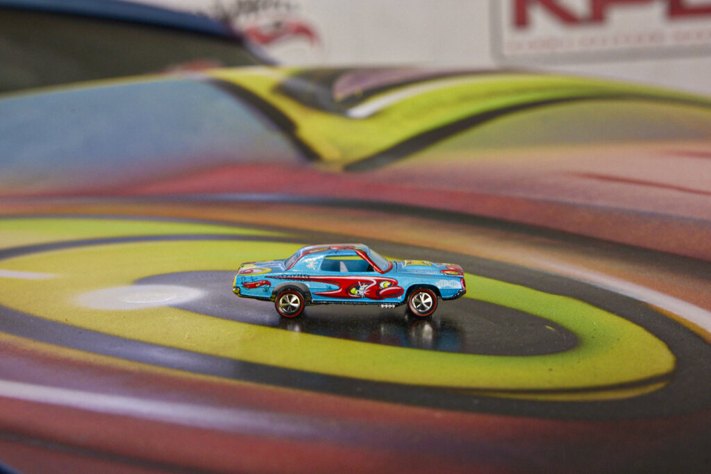 Kenny Scharf's Hot Wheels Custom T-Bird art car