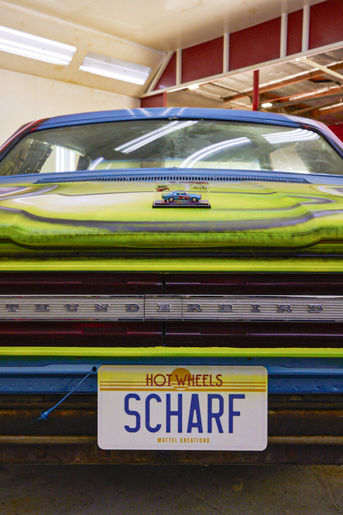Kenny Scharf's Hot Wheels Custom T-Bird art car