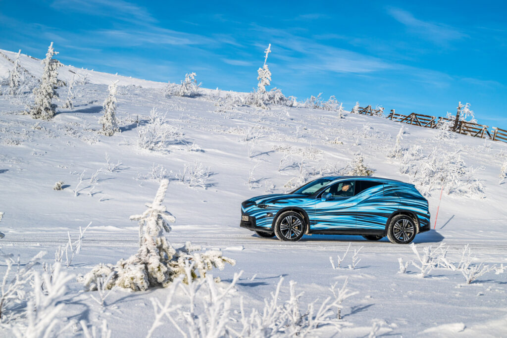 Winter Testing in Sweden, Arjeplog 2025: The all-new GLC with EQ