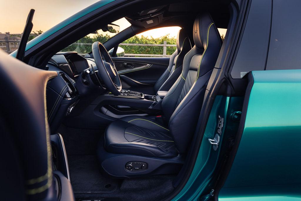 2026 Aston Martin DBX S podium green
