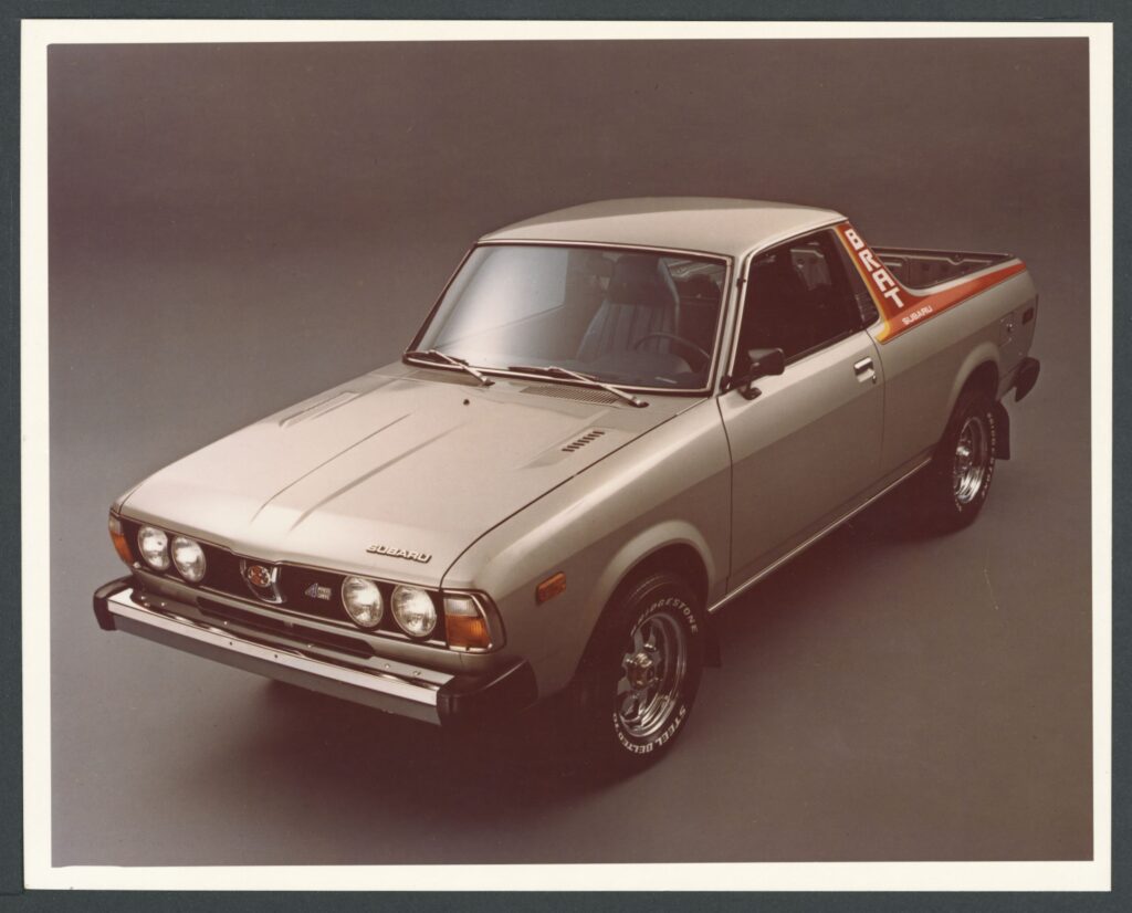 Subaru Brat official photograph