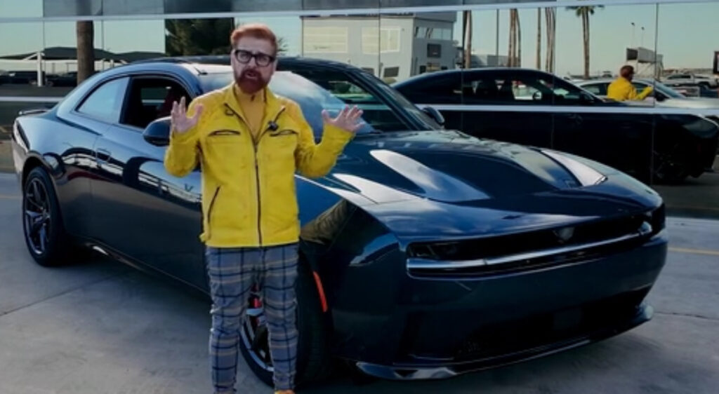 NiK Miles and Dodge Daytona EV