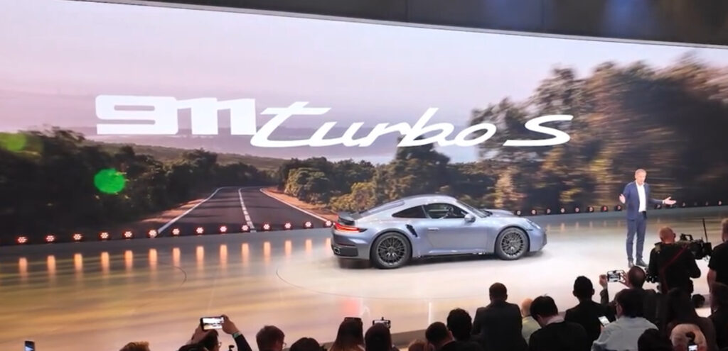 PORSCHE 911 Turbo S at IAA 2025