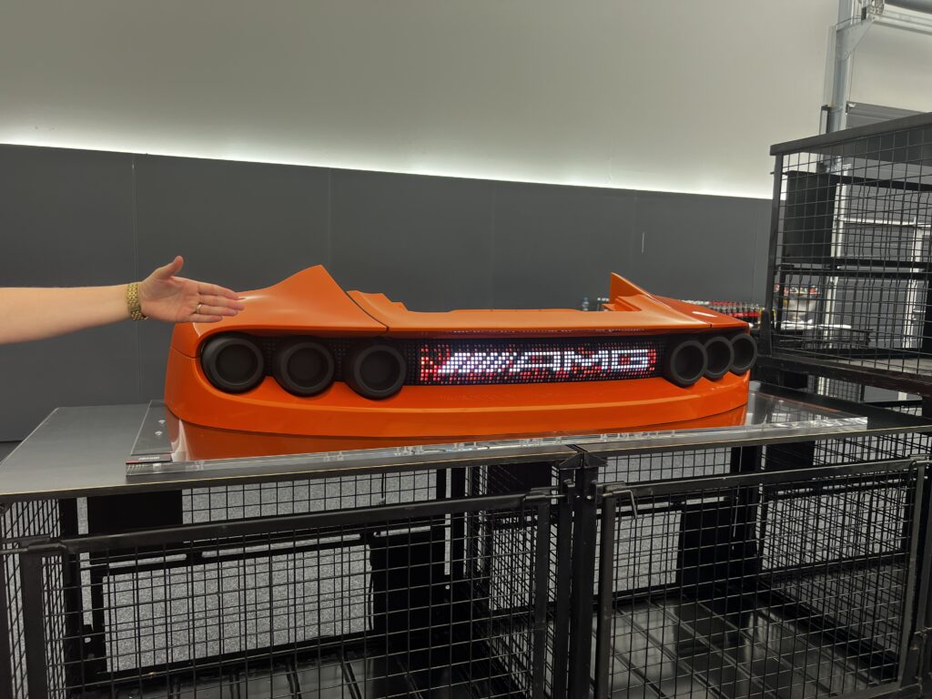Light display pixel bumper Mercedes-AMG GT XX