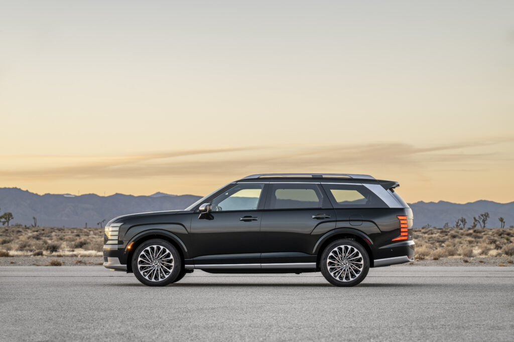 Side view of the 2026 Hyundai palisade