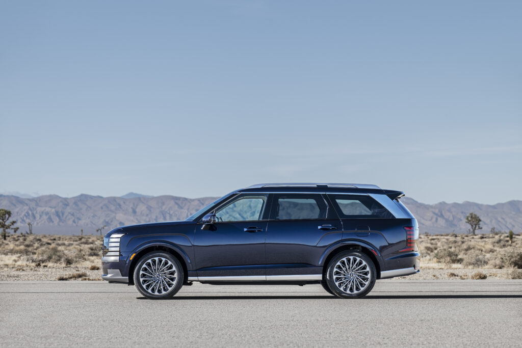 2026 Hyundai palisade on the Sands of California