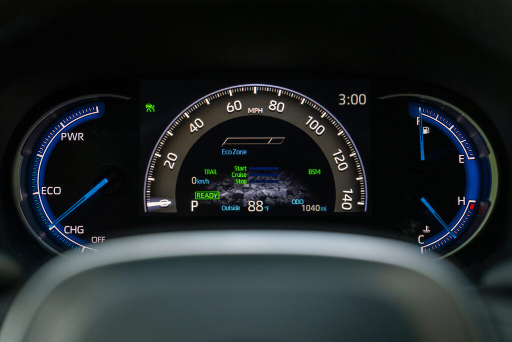 2025 Toyota Rav4 Gauges