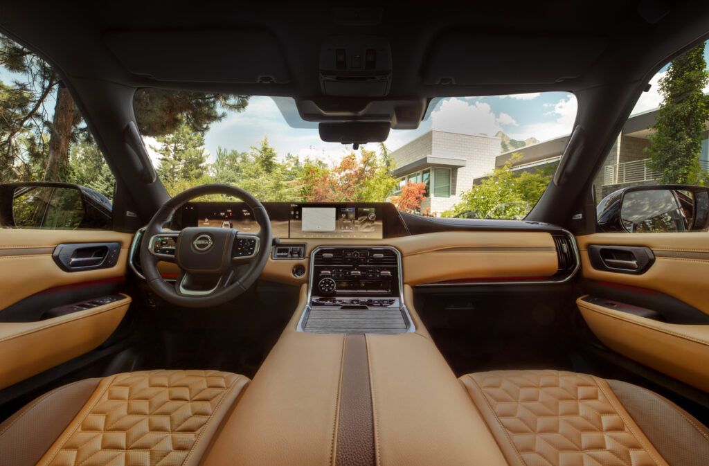 Interior 2025 Nissan Armada