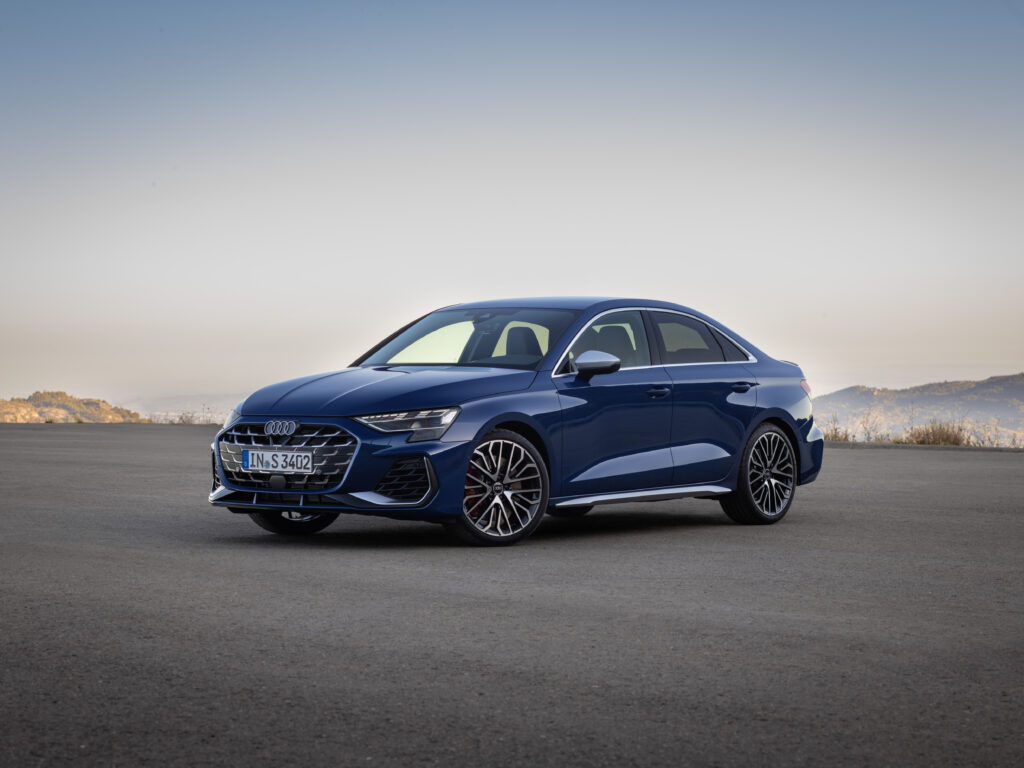 2025 Audi A3 Ascari blue metallic