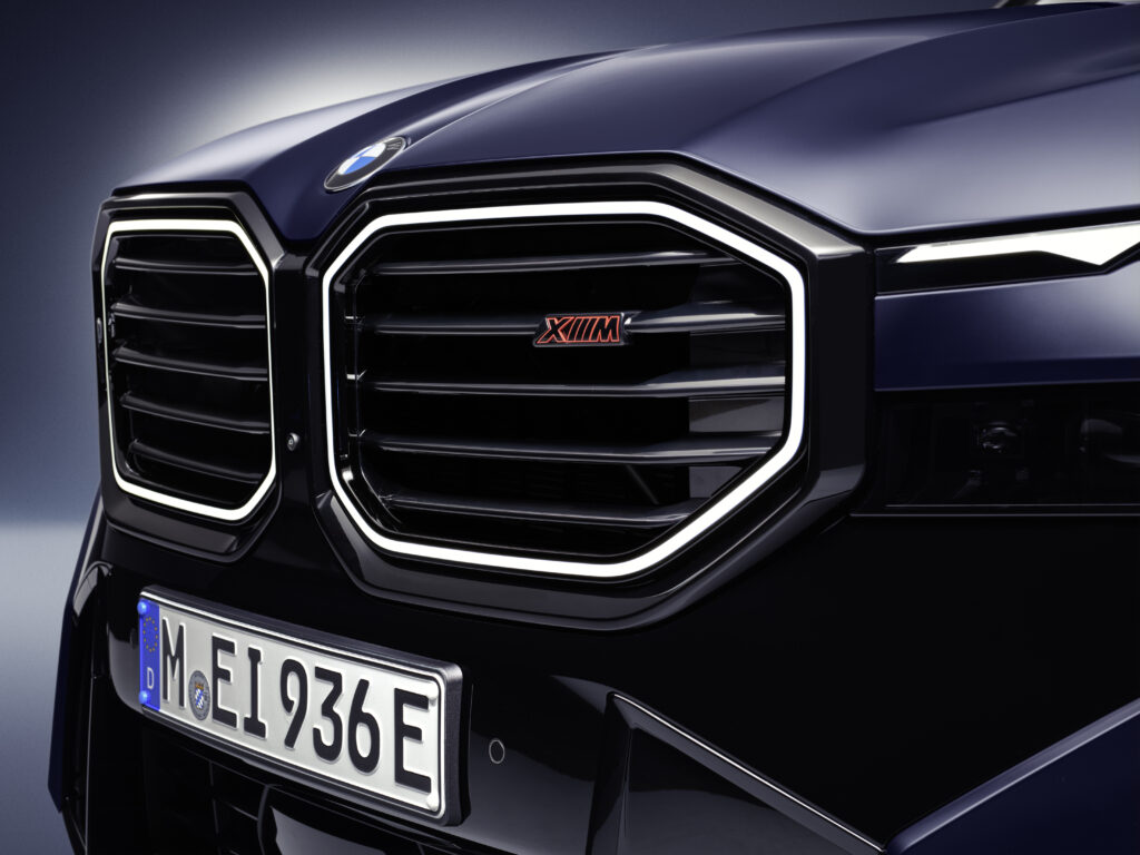 2026 BMW XM Label Launch Image Grill