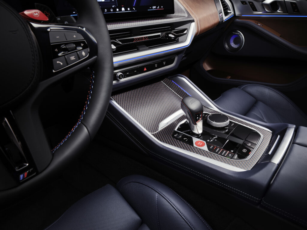 2026 BMW XM Label Launch Image Shifter