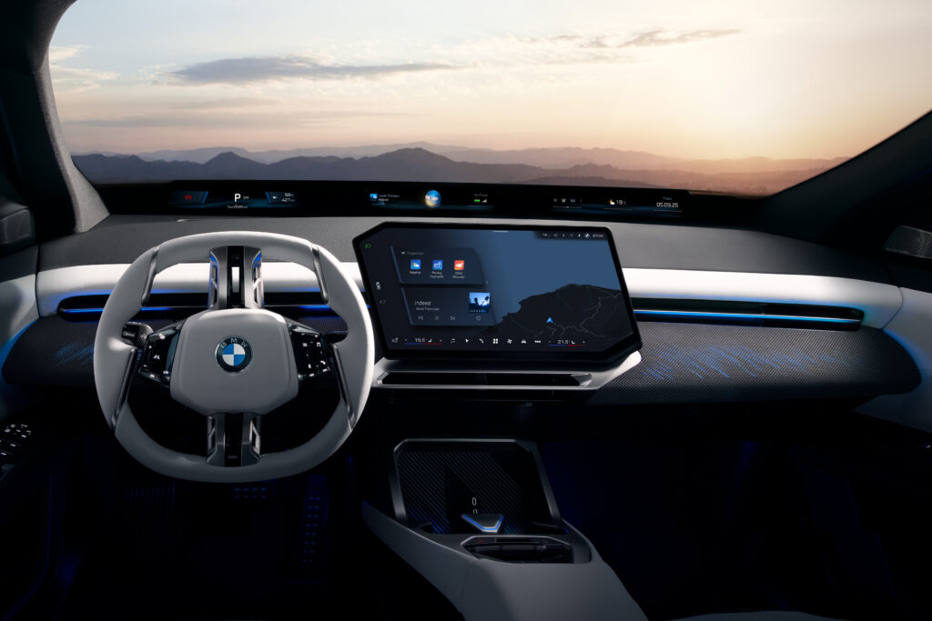 Interior:The all new BMW iX3 SUV
