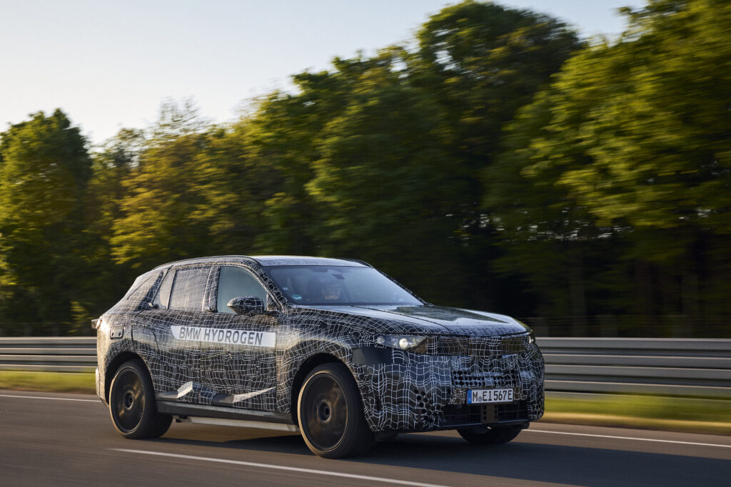BMW X5 Hydrogen Testing