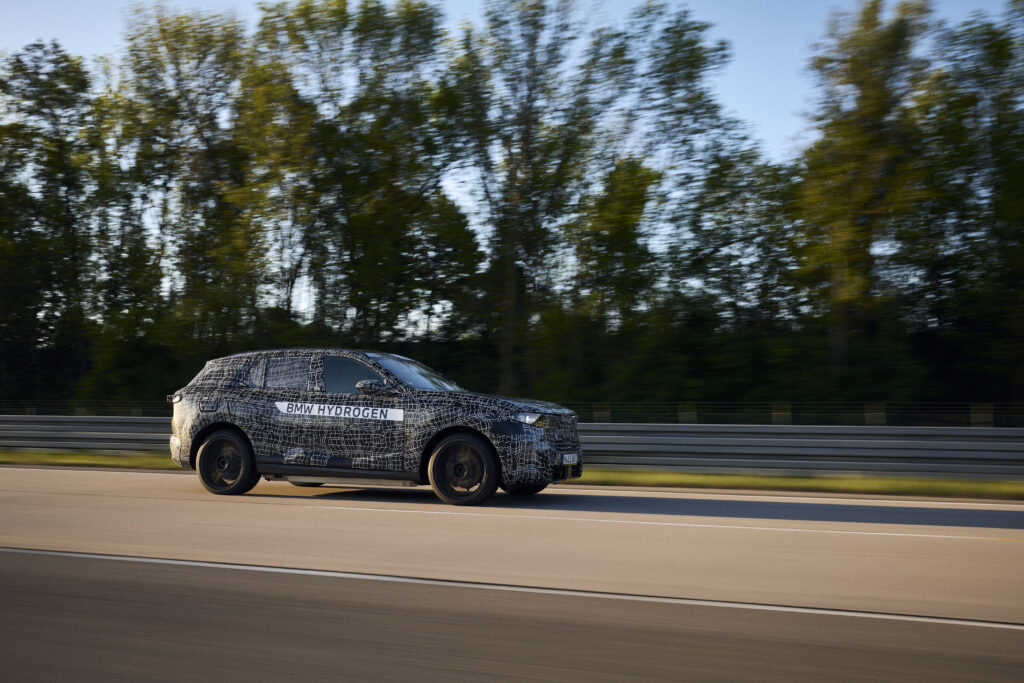BMW X5 Hydrogen Testing