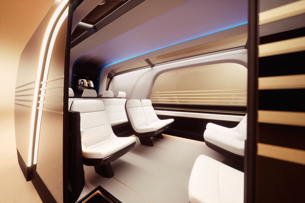 Inside Tesla Robovan