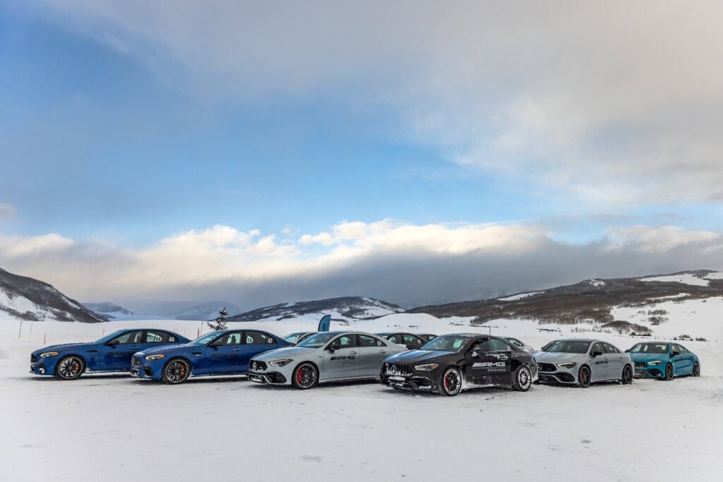 AMG Driving Experience in snow