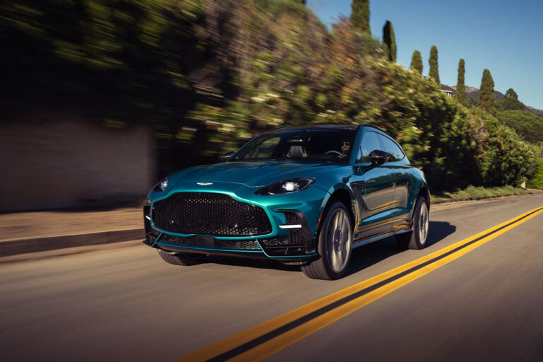 2026 Aston Martin DBX S podium green
