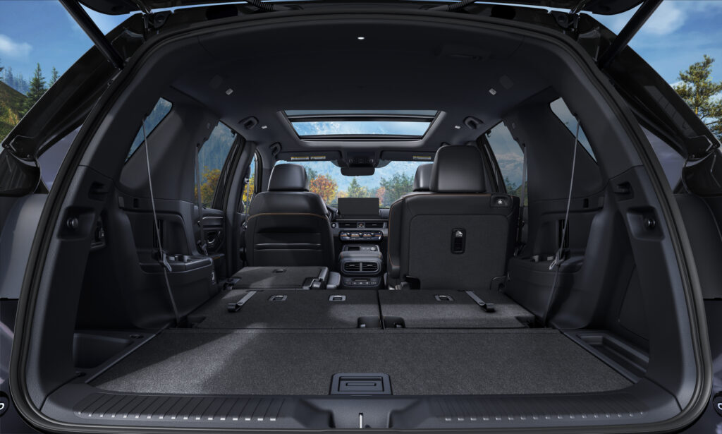 2026 Honda Pilot TrailSport cargo area