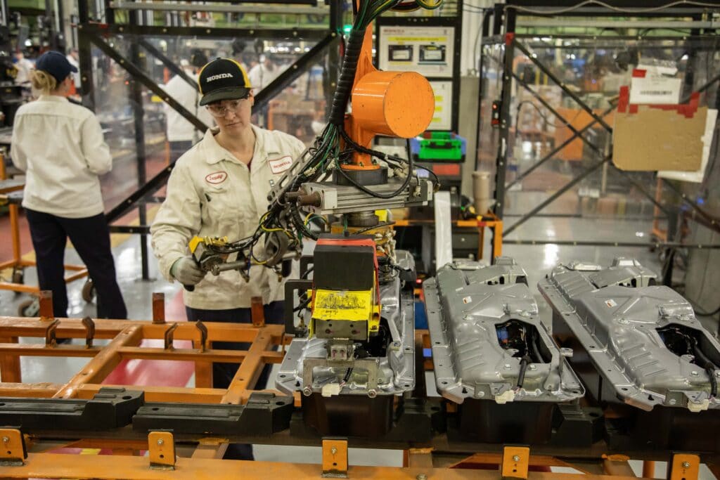 Honda's Battery Assembly Line