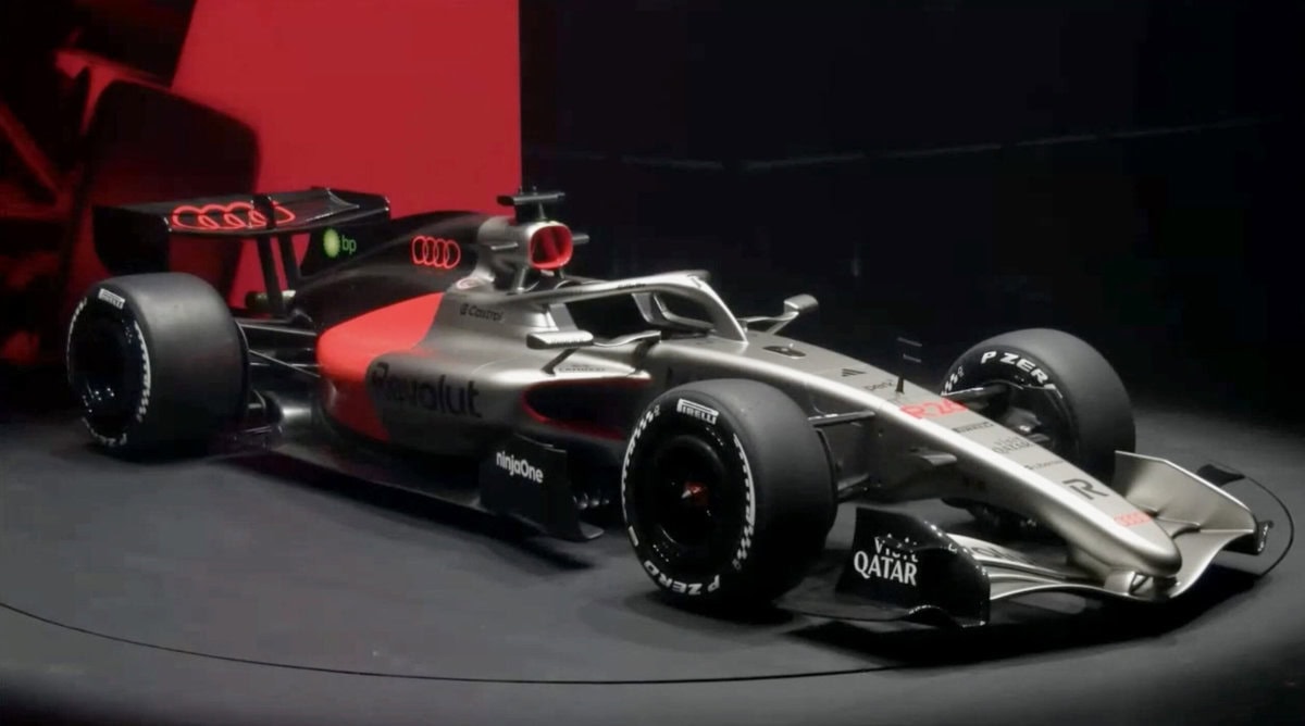 Here's the 2026 Audi Revolut F1 R26 From the Launch Presentation in Berlin, Germany