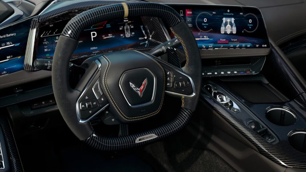 2026 Corvette E Ray Interior