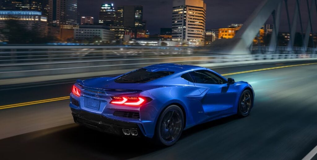 2026 Corvette E-Ray Rear