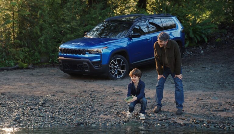 All-new 2026 Jeep Cherokee hybrid takes Big Mouth Billy Bass to the river in new online commercial.
