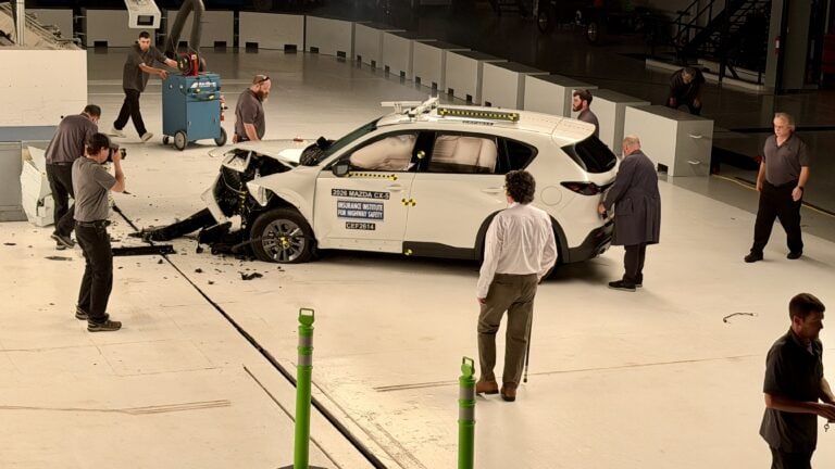 2026 Mazda CX-5 IIHS Crash Test 1