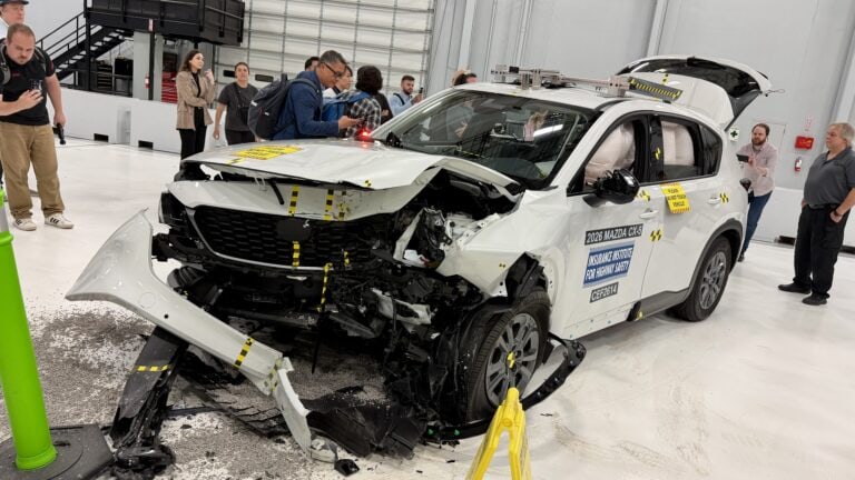 2026 Mazda CX-5 IIHS Crash Test