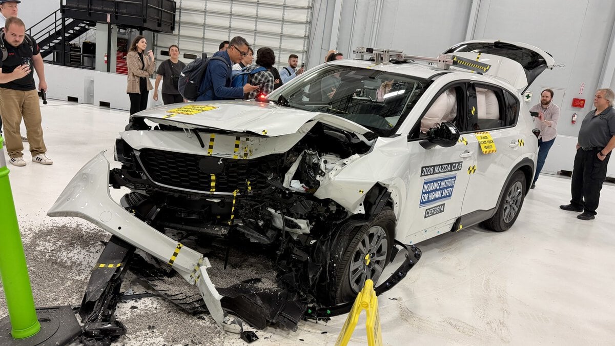 2026 Mazda CX-5 IIHS Crash Test