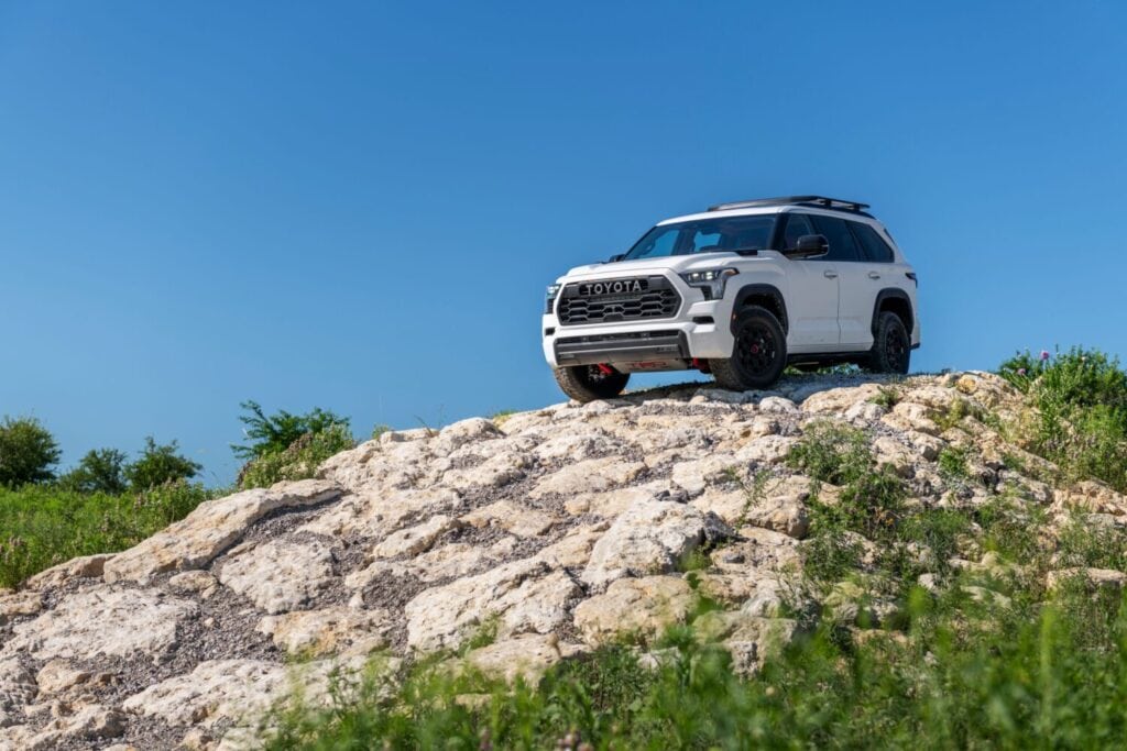 Toyota Sequoia off road