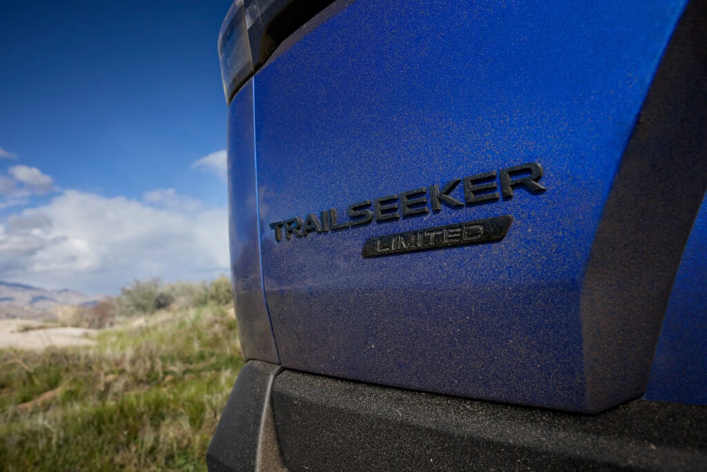 2026 Subaru Trailseeker rear badge