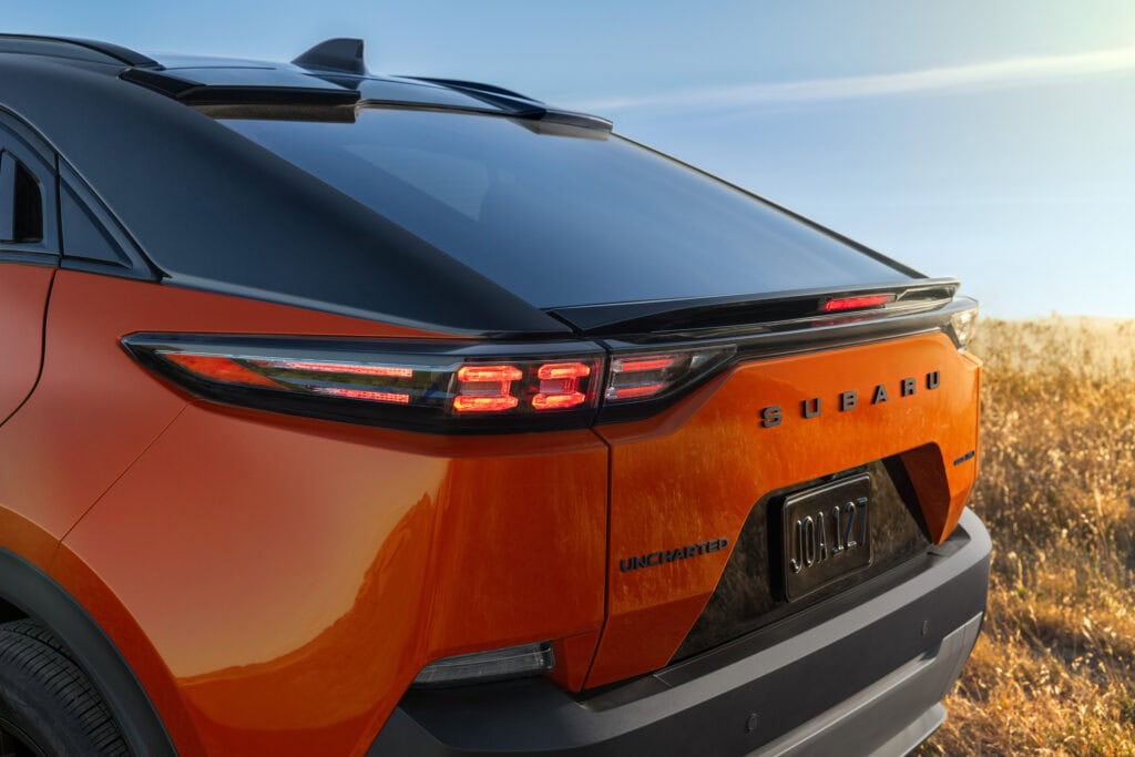 2026 Subaru Uncharted rear