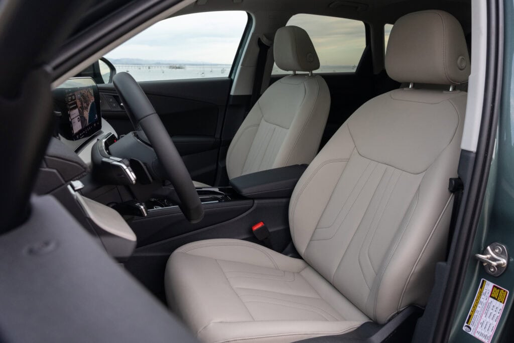 Front seats of the 2026 Audi Q3