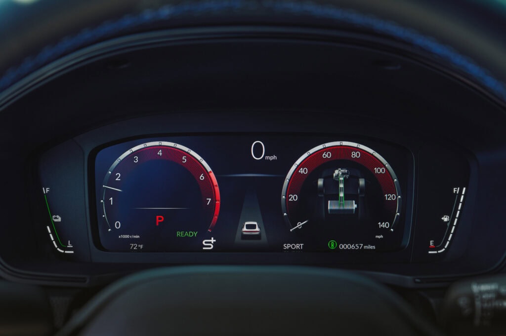 2026 Honda Prelude Gauge Cluster