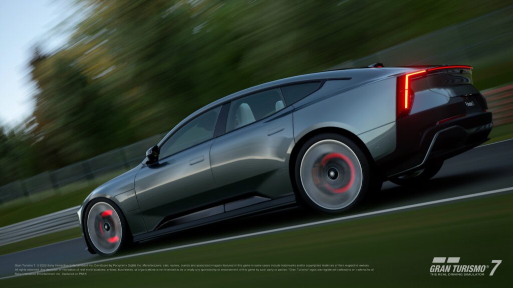 Polestar 5 in Gran Turismo 