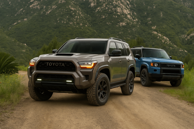 2025 Toyota, Land Cruiser and Toyota 4Runner
