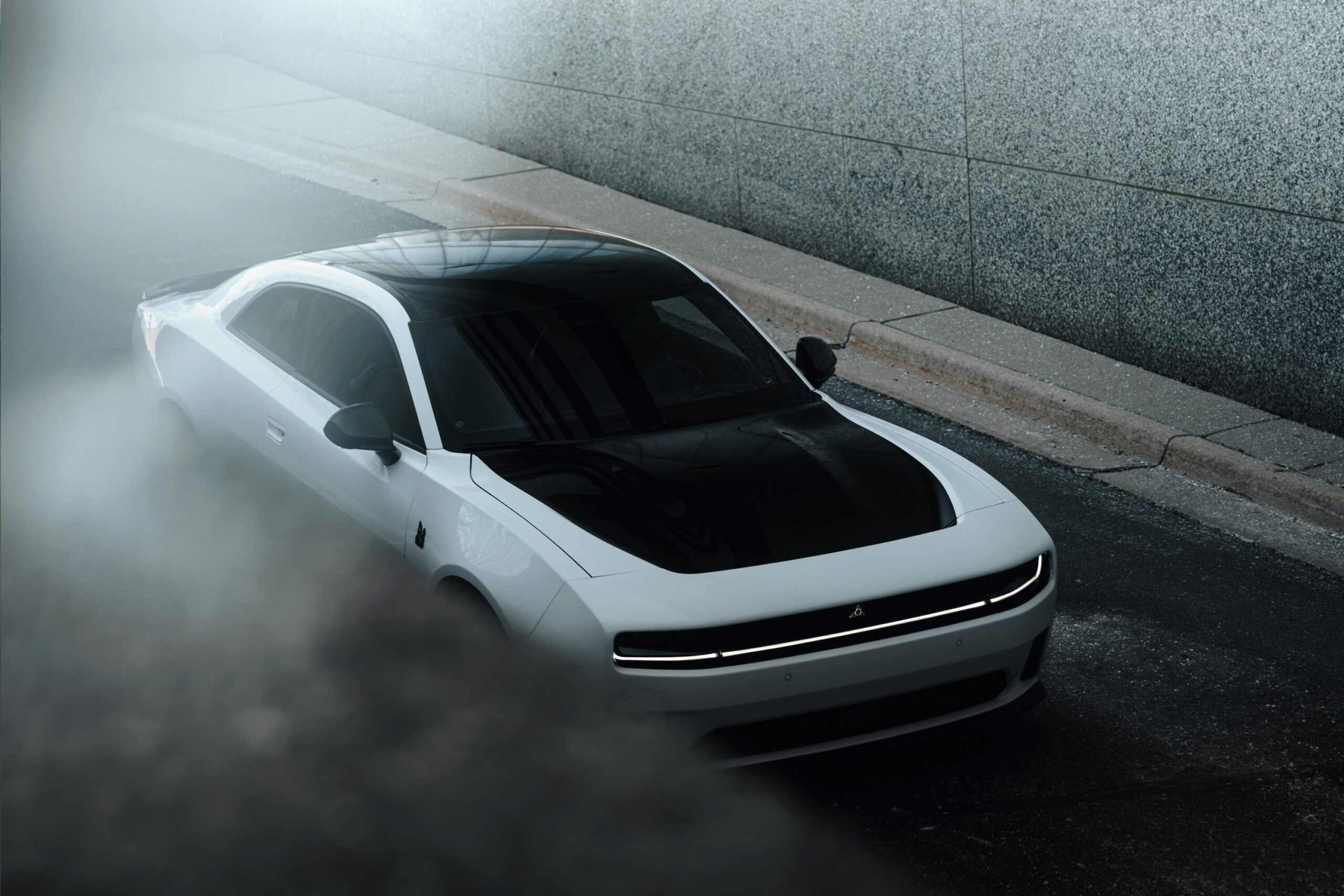 2026 Dodge Charger Daytona with gloss black painted hood, a new appearance option for 2026 two-door and four-door Charger Daytona models.