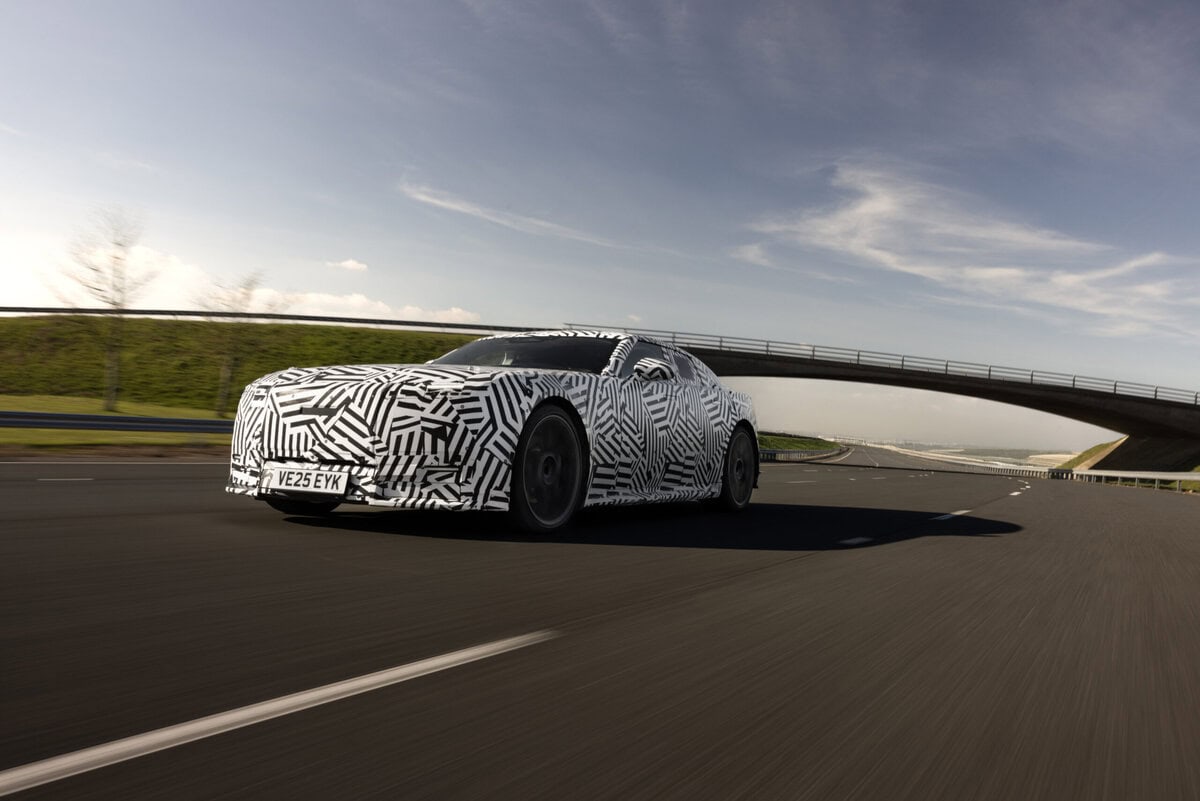 Jaguar Type 00. First Drive in the UK