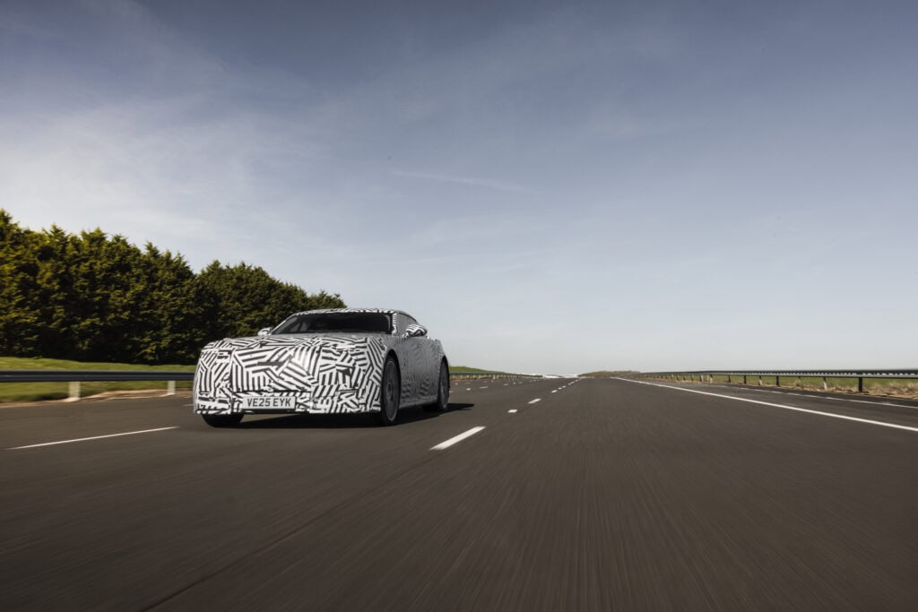 Jaguar Type 00. First Drive in the UK