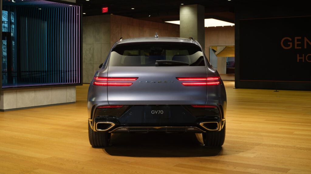 2027 Genesis GV70 Prestige Graphite Trim