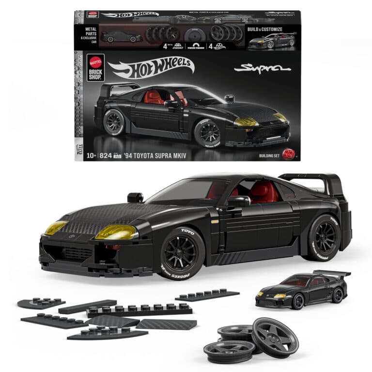 Toyota Supra Mattel, brick shop toys