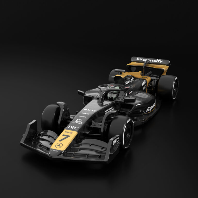 Hot wheels F1 movie car Brad Pitt livery