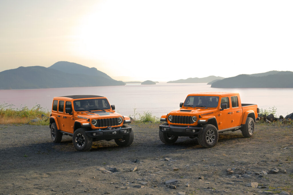 To mark 4x4 Day 2025, Jeep unveils its newest can’t miss exterior shade, Joose. The vibrant shade of orange is available to order now on both the iconic Jeep Wrangler and the industry's most capable midsize pickup, Jeep Gladiator.