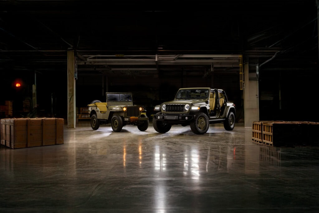 Jeep Wrangler over history