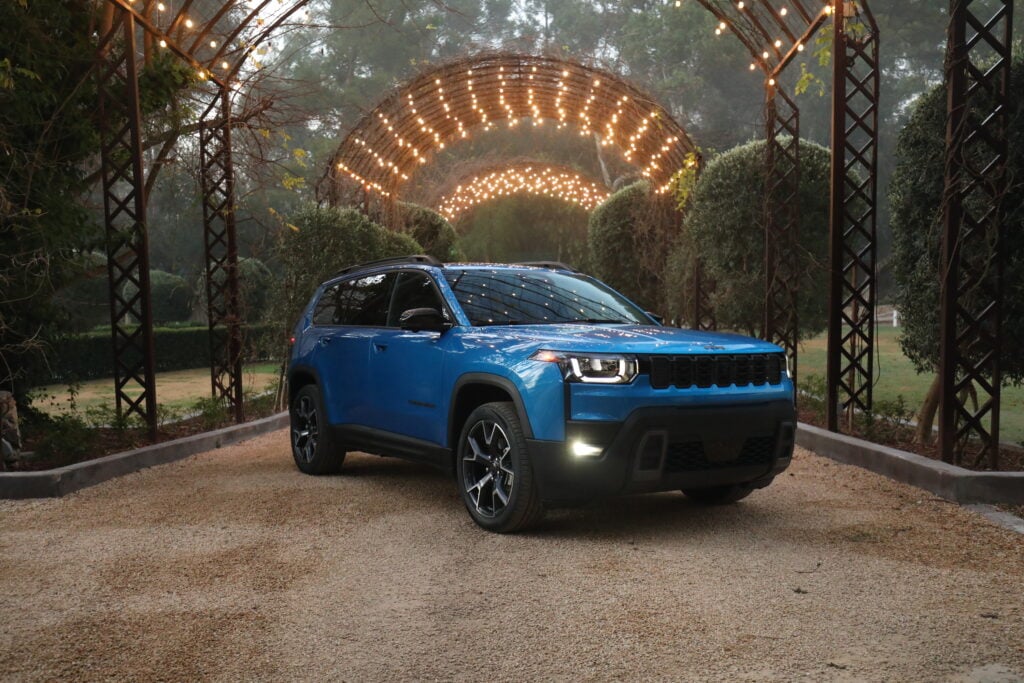 2026 Jeep® Cherokee front view under archway